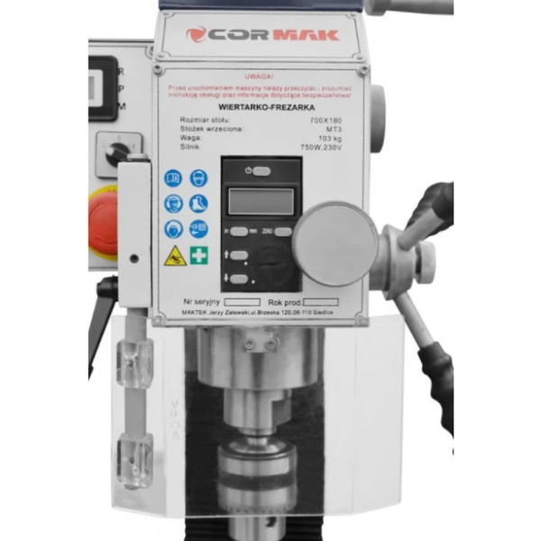 Фрезерний верстат Cormak HK-25L Vario