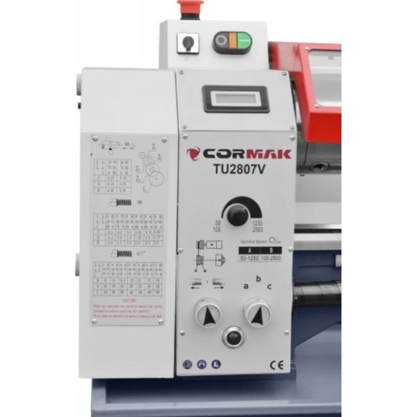 Токарний верстат CORMAK TU2807V