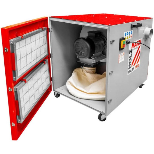 Установка аспіраційна для металевої стружки Holzmann MABS1500