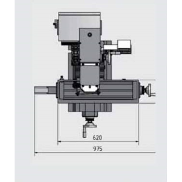 Фрезерний верстат Optimum Maschinen OPTImill MH 25V
