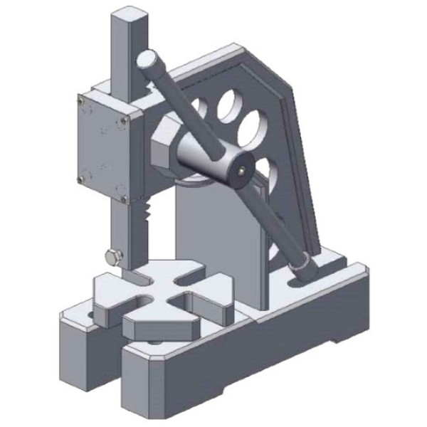 Ручний рейковий прес Optimum Maschinen DDP 20 (3359012)