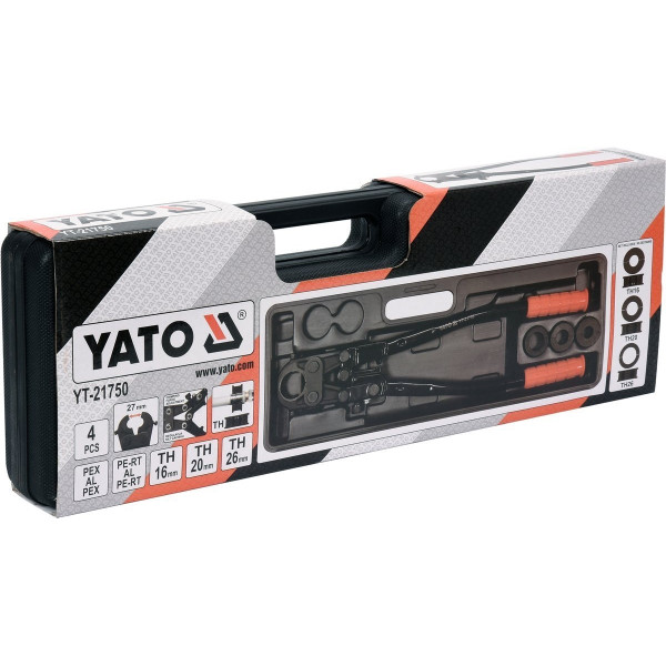 Прес-кліщі Yato YT-21750 для труб PEX-AL-PEX і PERT